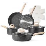 CAROTE POTS AND PANS SET NONSTICK  COOKWARE SET BL