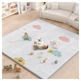 UANLAUO BABY PLAY MAT XPE MATL 71X59X0.4INCH PLAY