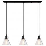 3-LIGHT CEILING PENDANT LIGHT  PERMO VINTAGE INDUS