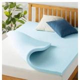 1.5" VENTILATED MEMORY FOAM MATTRESS TOPPER  KING