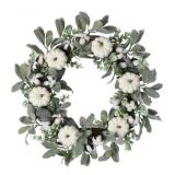 WANNA-CUL 24 INCH FARMHOUSE FALL WREATH