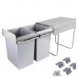 GOOFCXO 40L DUAL SLIDE OUT GARBAGE CAN