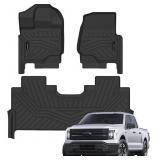 AUXKO ALL WEATHER FLOOR MATS FITS FOR FORD F150 SU