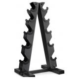 CAP BARBELL BLACK A FRAME DUMBBELL RACK