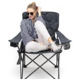 SUNNYFEEL OVERSIZED HEAVY-DUTY CAMPING CHAIR WITH