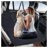 DOG CAR SEAT COVER FOR BACK SEAT