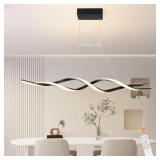 JAYCOMEY MODERN CHANDELIER DIMMABLE LED PENDANT LI