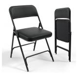 VINGLI PADDED FOLDING CHAIRS 2 PACK