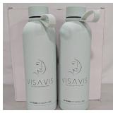 SET OF 5 WATER BOTTLES - MINT GREEN - VISAVIS