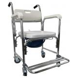 DR.SAFE  SHOWER CHAIR  COMMODE CHAIR  ALUMINUM COM