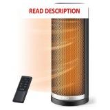 NO REMOTE DREO SPACE HEATER FOR INDOOR USE  16 INC