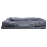 MEDIUM LARGE DOG BED  42IN X 32IN ORTHOPEDIC DOG B