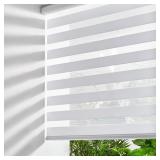 PERSILUX CORDLESS ZEBRA BLINDS FOR WINDOWS FREE-ST