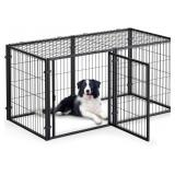 LURIVA HEAVY DUTY LARGE DOG CRATE  48" L X 28" H