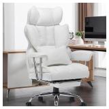 EFOMAO DESK OFFICE CHAIR 400LBS  BIG HIGH BACK PU