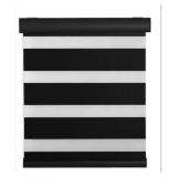 ZEBRA BLIND 27X72IN BLACK