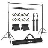 EMART 10X7FT ADJUSTABLE PHOTO BACKDROP STAND