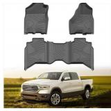 FIILINES FLOOR MATS FOR DODGE RAM 2013-2024