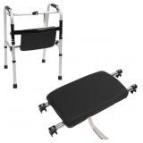 WALKER REST SEAT  FOLDABLE DESIGN  STURDY CONSTRUC