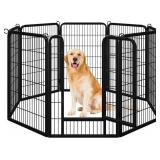 YAHEETECH DOG PLAYPEN OUTDOOR  INDOOR PEN FOR LARG