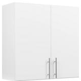 PREPAC ELITE 32" WALL CABINET  WHITE STORAGE CABIN