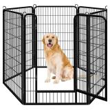 YAHEETECH DOG PLAYPEN OUTDOOR  INDOOR PEN FOR LARG