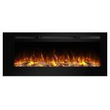 PURAFLAME ALICE 50 INCHES RECESSED ELECTRIC FIREPL