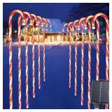 FOHIL 4FT SOLAR CHRISTMAS LIGHTS OUTDOOR 6 PACK WA