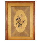 CONTINENTAL MARQUETRY FRUITWOOD PANEL