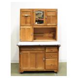 CANADIANA OAK HOOSIER CABINET