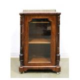 WALNUT SHEET MUSIC CABINET