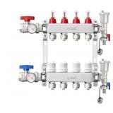 Radiant Heat Floor Manifold Kit , Stainless