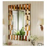 Artloge Decorative Rectangle Wall Mirror: