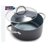 Lima Colection Green Pan Pot With Lid