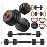 Feierdun Adjustable Dumbbells, 50lbsfree Weight