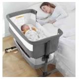 Ihoming Baby Bassinet Bedside Sleeper, Baby Bed