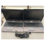 2 HP ProBook 6570b laptops and one power supply