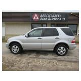 2004 MERCEDES BENZ ML350