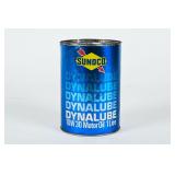 SUNOCO DYNALUBE MOTOR OIL LITRE CAN