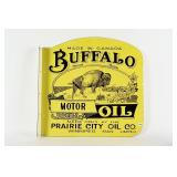 REPRODUCTION BUFFALO MOTOR OIL DSP FLANGE SIGN