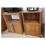2 MICROWAVE STANDS