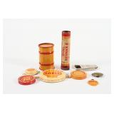 SHELL CAPS, PIN, BOTTLE OPENER, LUBRICANT STICK &