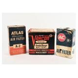 AC AIR FILTER & VARCON BATTERY BOX