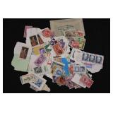 COLLECTION OF ASSORTED BULK US STAMPS