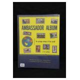 AMBASSADOR ALBUM OF ASSORTED WORLD STAMPS