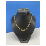 Gold-toned Necklace (18kgp Stamped On Clasp) In