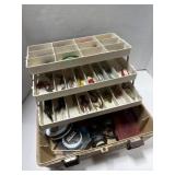 Old Pal Tackle Box with Contents