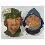 2 Chalkware Legend Products Heads - Robin Hood