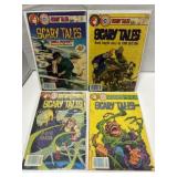 4 Charlton Comics Scary Tales Comics