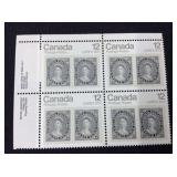 Stamps Block 12 Cents Canadian